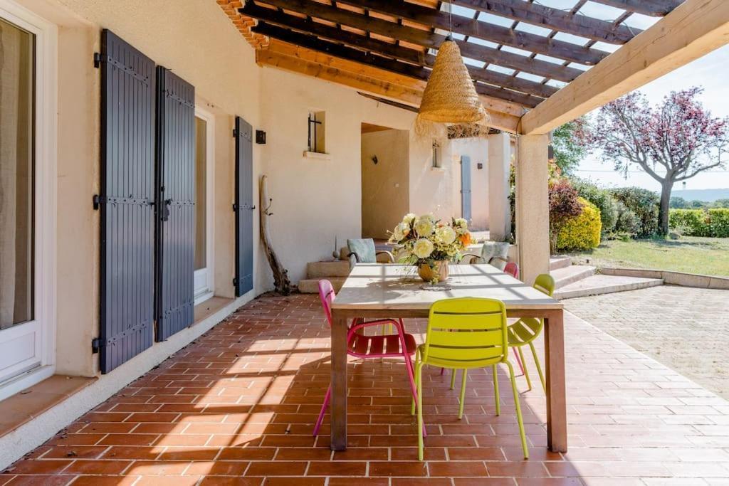 Sejour En Provence Maison Avec Vue Sur La Sainte Victoire Et Piscine Pres D'Aix En Provence Aix-en-Provence Ngoại thất bức ảnh
